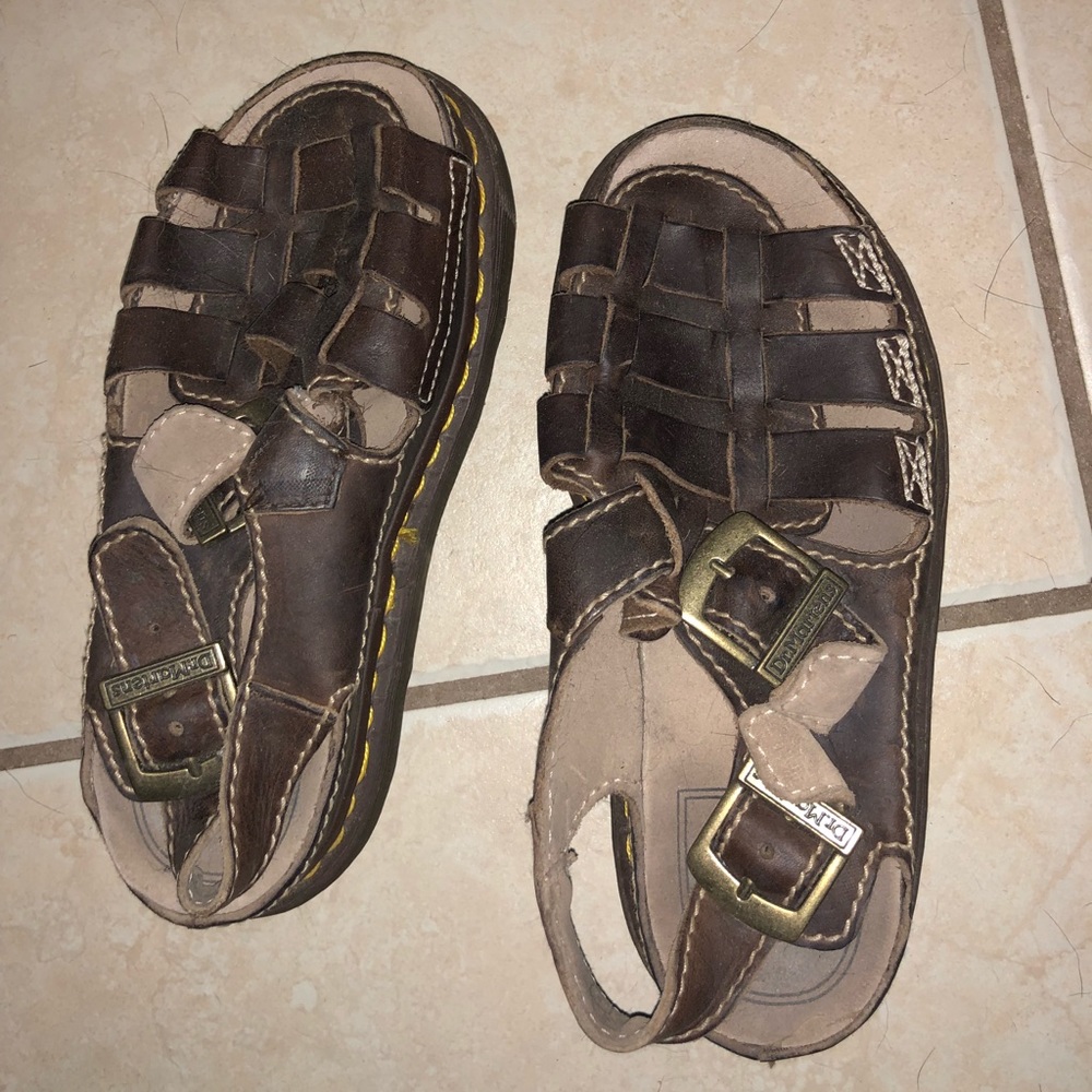 VINTAGE!* Dr. Marten Fisher sandals